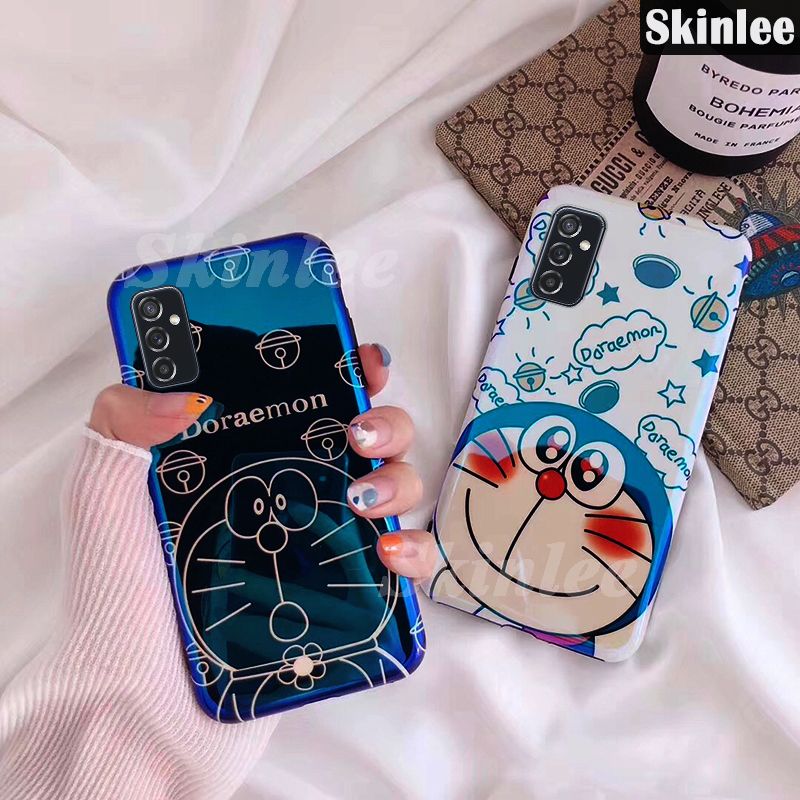 Phone case Samsung Galaxy F23 Back Cover Cute Doraemon Design Couple Soft Back Cover Samsung F23 Phone case