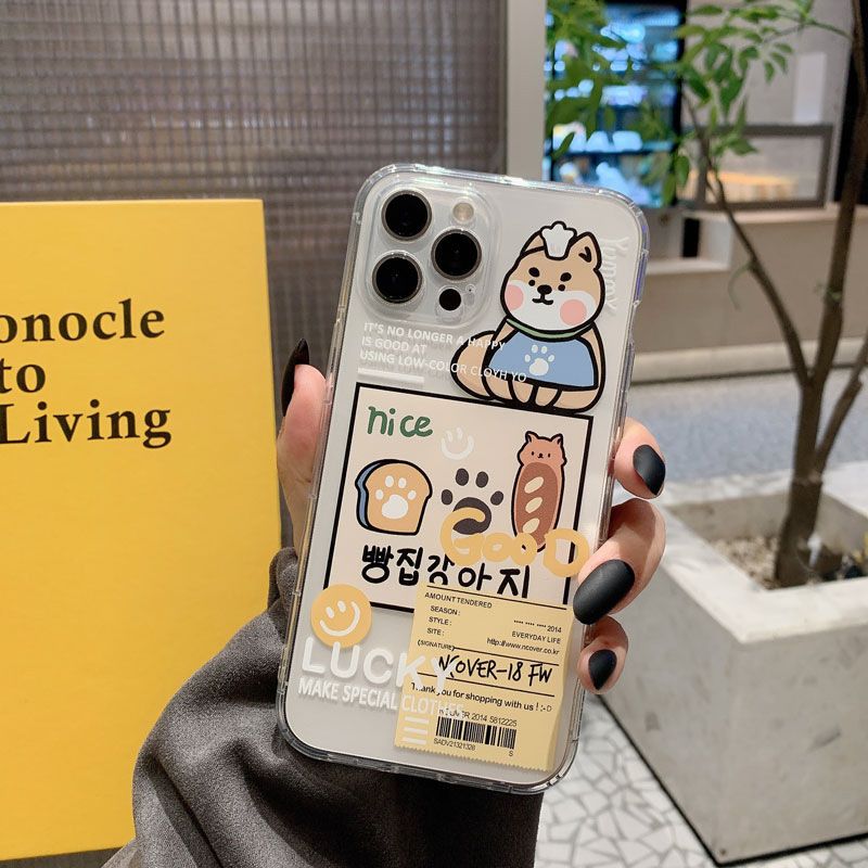 Cute Pattern Case Soft Silicone Cover Mobile Phone Protective Case