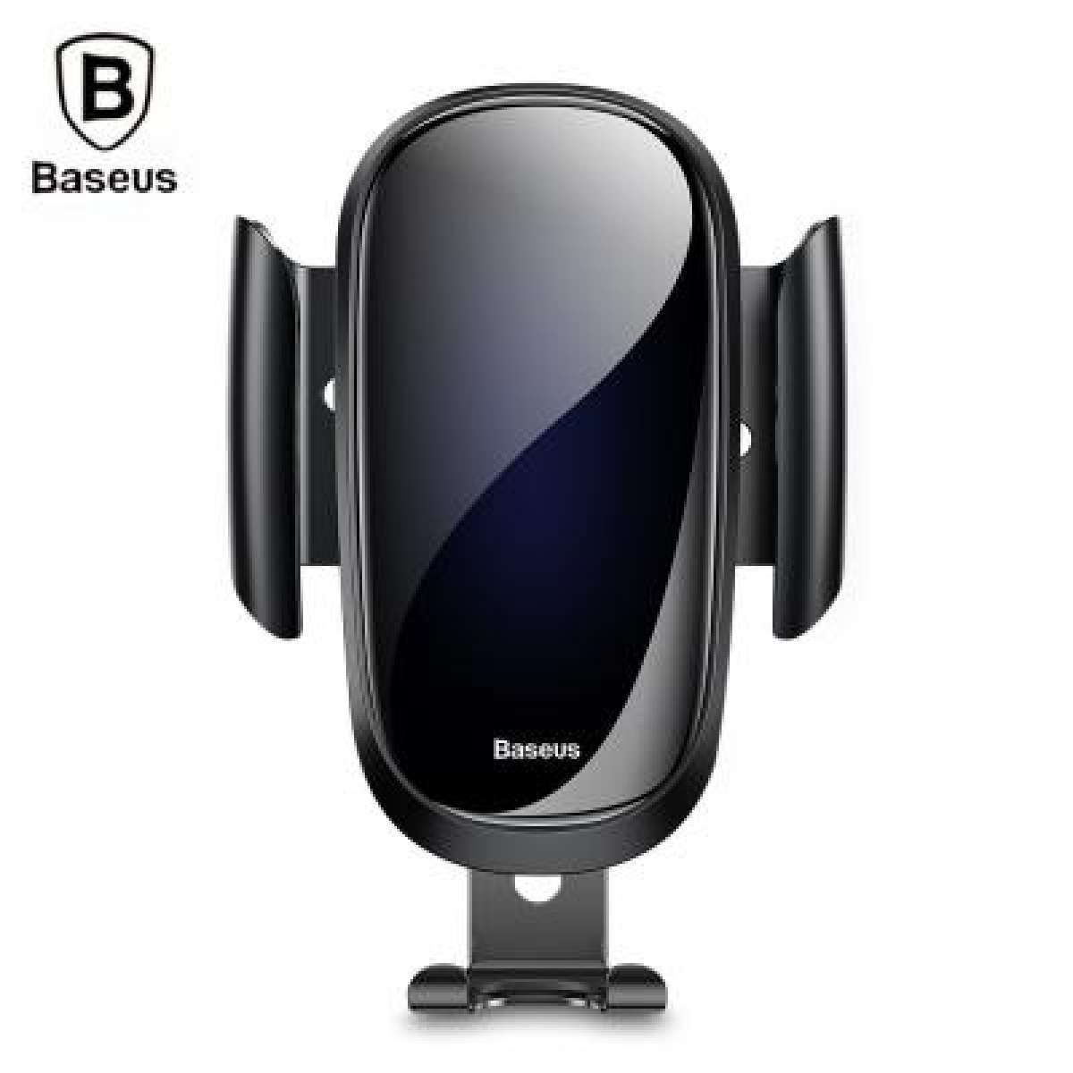 Baseus Future Gravity Car Mount Holder Aluminum Alloy Free Rotation air outlet padding cell Phone Holder