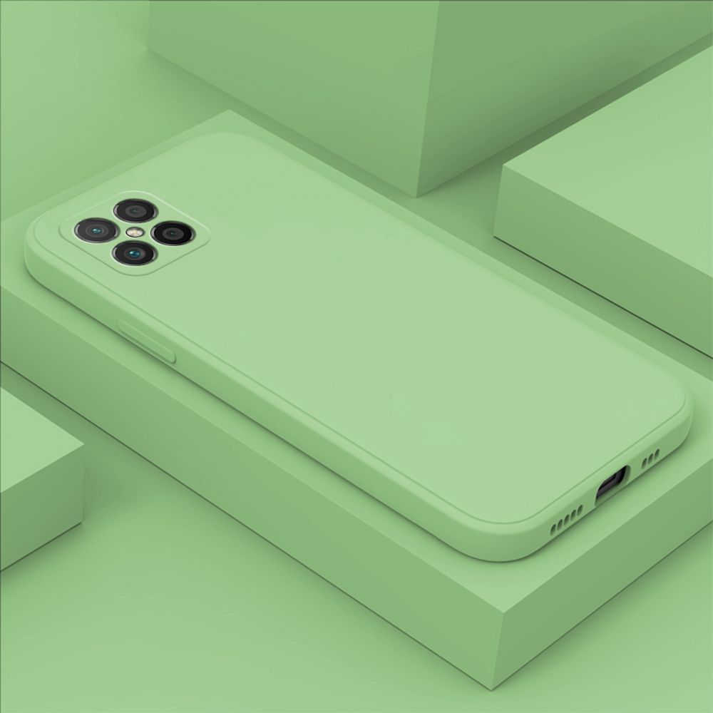 Hontinga for Huawei Nova 8 SE Case Thin Soft Luxury Square Liquid Silicone Phone Case Candy Cover