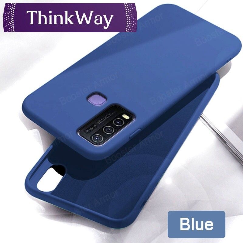 Luxury Soft Liquid Silicone Rubber Matte Case For VIVO Y30 / VIVO Y30i / VIVO Y50 Fashion Flexible Shockproof Phone Case