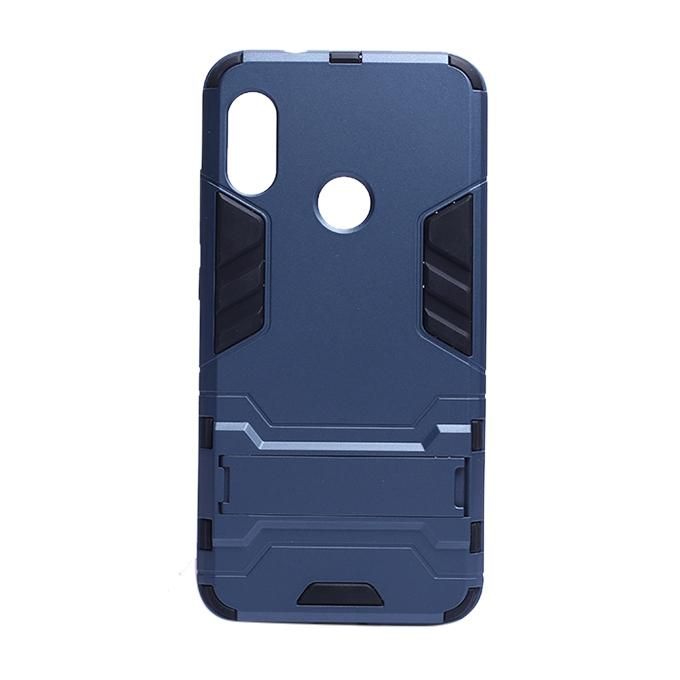 Back Cover For Xiaomi Redmi 6 Pro - Steel Blue and Black