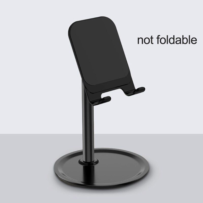 Universal Foldable Phone Stand Support Desk Mobile Phone Holder Stand For iPhone iPad Adjustable Metal Desktop Tablet Holder