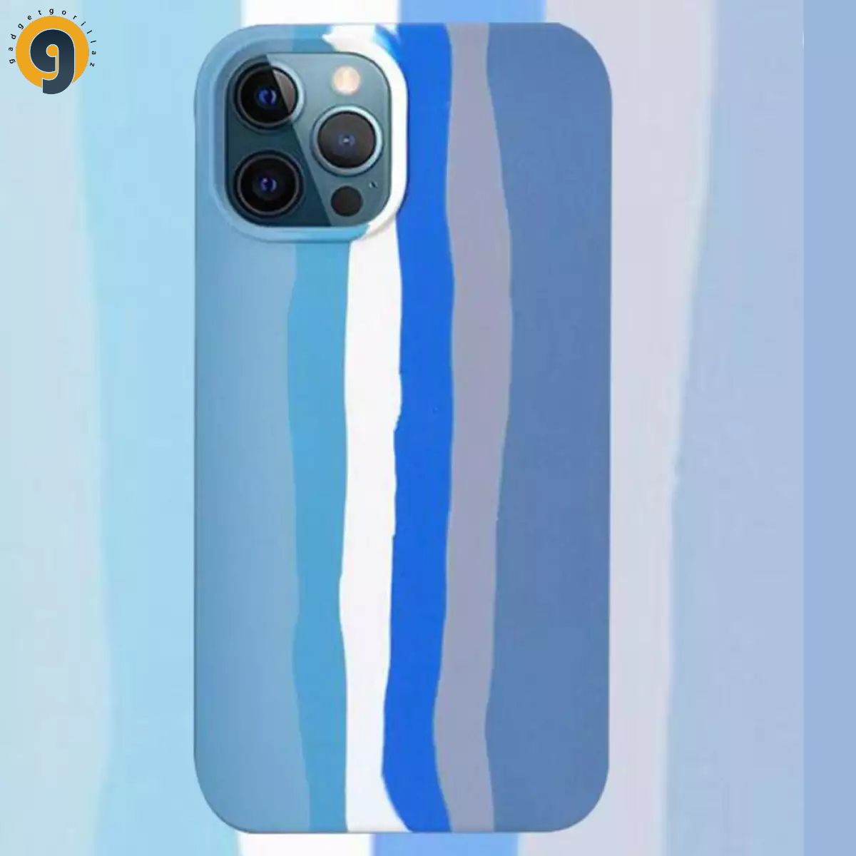 For iphone 11 pro max - b  Luxury Rainbow Phone Case Silicone Color Back Cover Quality Colorful Protect Shell case