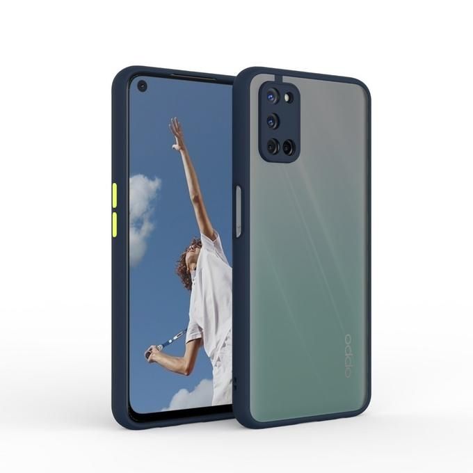 Shockproof Matte Finish Back Cover For Oppo A52/Oppo A72/Oppo A92