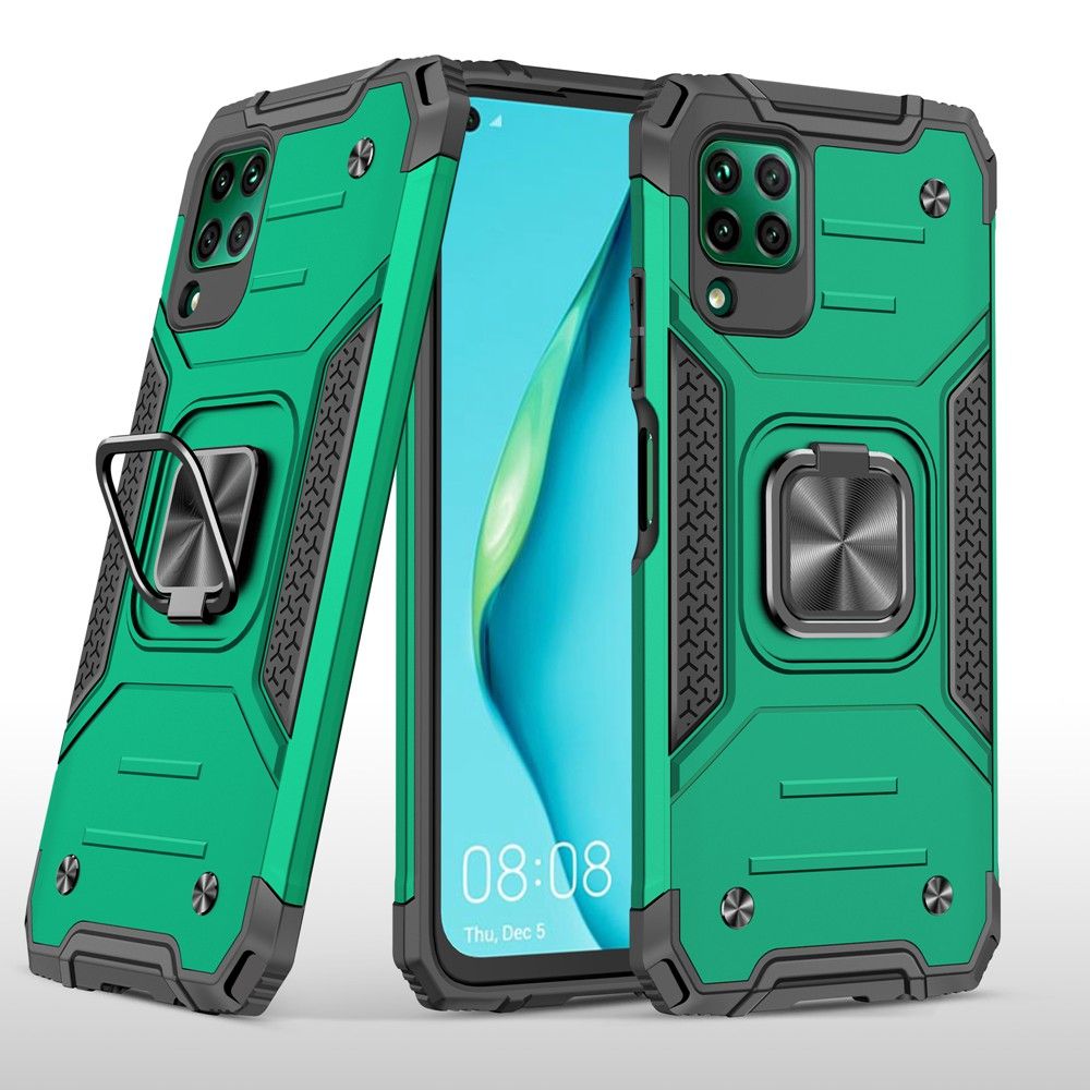 For Huawei Nova 7i / Nova 7 SE / Nova 6 SE / Nova 5T / Nova 4E Phone Case Ring Stand Casing Shockproof Protection Cellphone Back Cover Shell