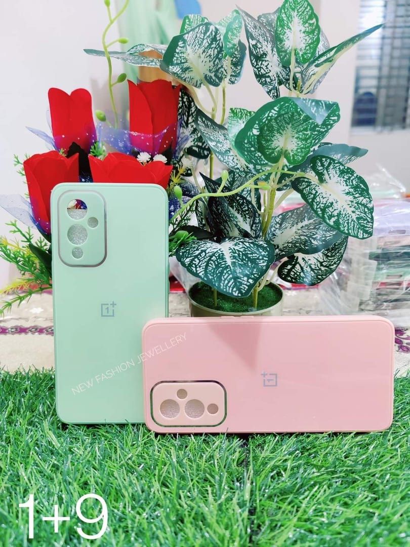 For OnePlus 9 Premium Glass Back cover Tempered Glass Case