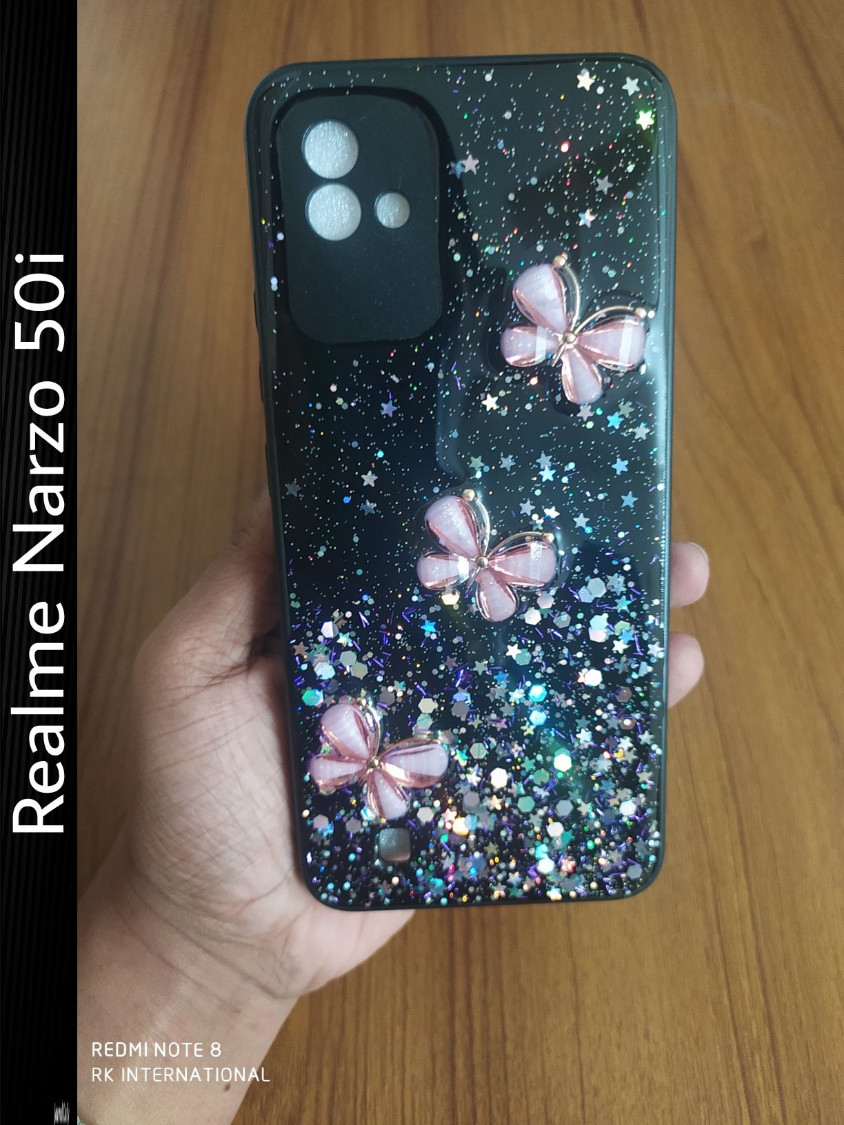 Styles Butterfly Case Back Cover For Realme Narzo 50i