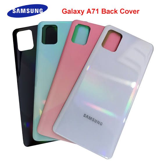 For Samsung Galaxy A71 Phone Battery Back Cover Backshell Glass Battery Rear Case Phone Battery Back Cover Backshell Glass Battery Rear Case - মোবাইল ফোন - Phone
