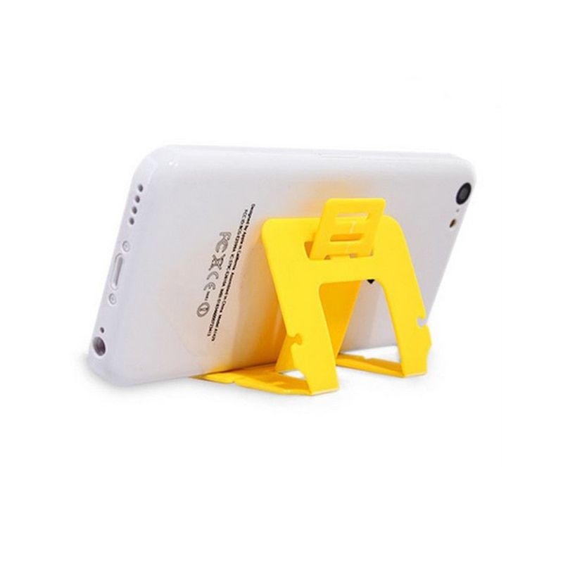 5PCS Universal Mobile Phone Holder PVC Cell Phone Stand Card Folding Bracket Mount Stand for iPhone 7 6 8 Smartphone 80