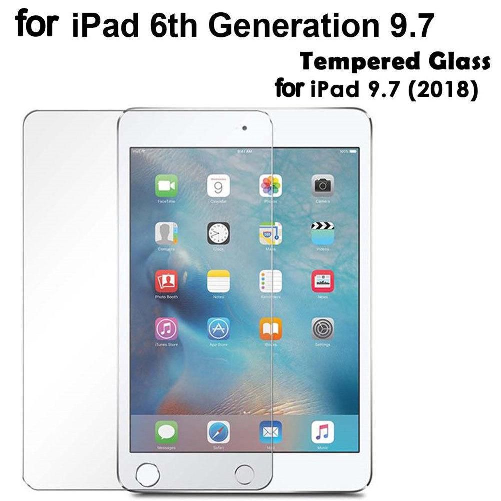 iPad 6th Generation (2018) Tempered Glass Screen Protector - Transparent