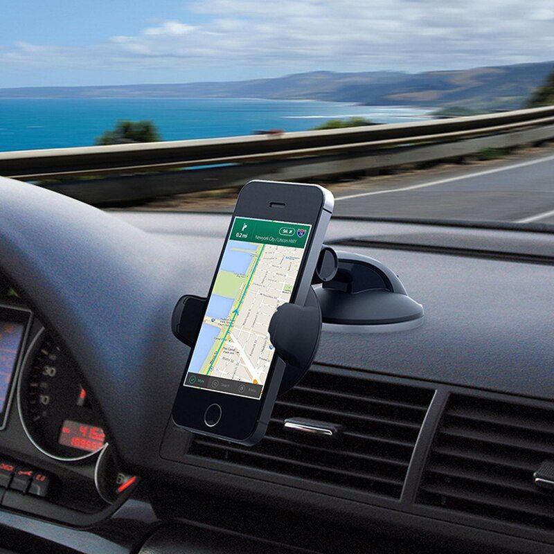 Car Phone Holder Adjustable Smartphones Bracket Clip Clamp Leopard Shape Dashboard Mount For Xiaomi Iphone Samsung Huawei