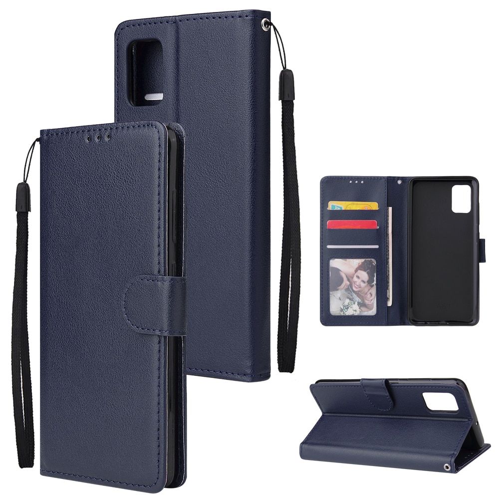 Leather Case For Samsung Galaxy A02S A51 A10 A21S A20S A20E A12 A40 A50 A71 A70 A3 A5 A6 A7 A8 Protect Cover Flip Wallet Funda