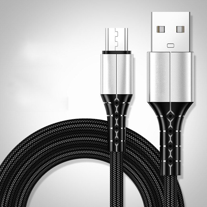 3A Suitable For IPhone Android Type-c Non-Breaking Anti-Pull Nylon Braided Data Cable Mobile Phone Fast Charging Multi-Function