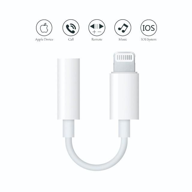 3.5mm Earphone Jack Aux Audio Adapter For lPhone 7 8 Plus X XR XS Max