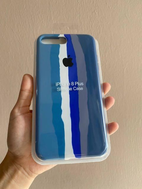 Rainbow Liquid Silicone Case For iPhone 6/ 6s Back cover