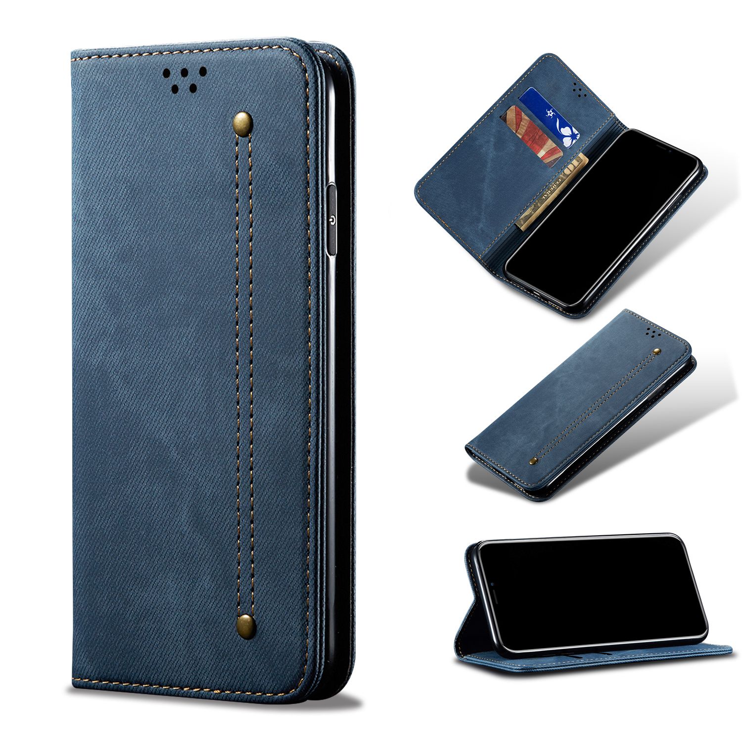 Luxury Retro Slim Leather Flip Cover For Samsung Galaxy A21S Case Wallet Card Stand Magnetic Book Cover