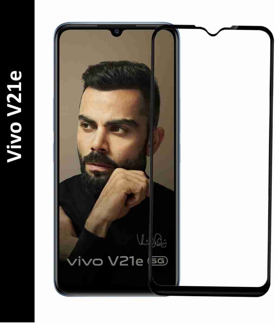 9H Full Glue Tempered Glass Screen Protector For Vivo V21e 5g