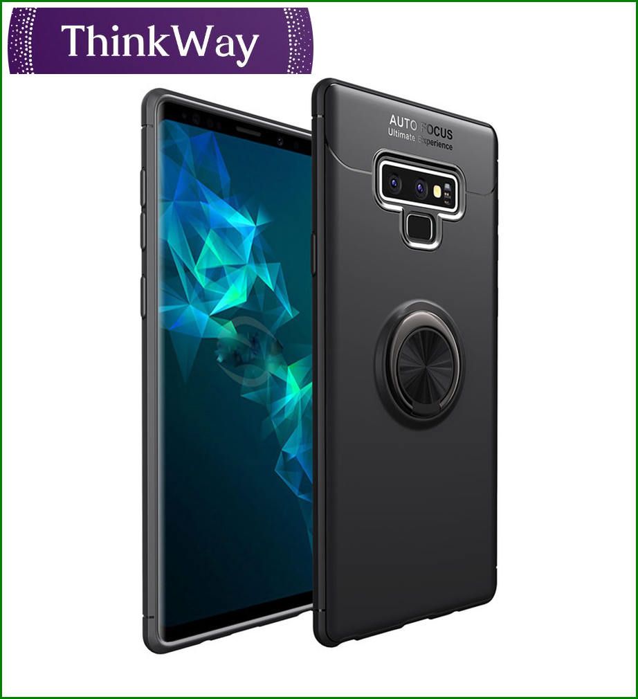 Ring Stand Case Finger Ring Holder Casing Mix Color Bracket All-in-one Back Cover Cases  For Samsung S9 & Samsung S9 plus