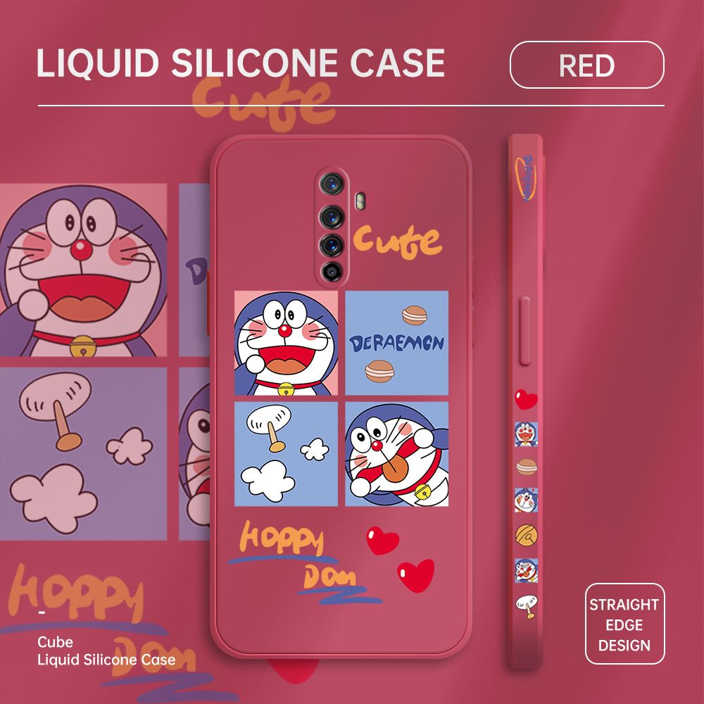ZeroQiQi for Realme X2 Pro Case Cartoon Cat Phone Cover Soft Full Lens Protection Case Ultra Thin Soft Liquid Silicone Phone Case