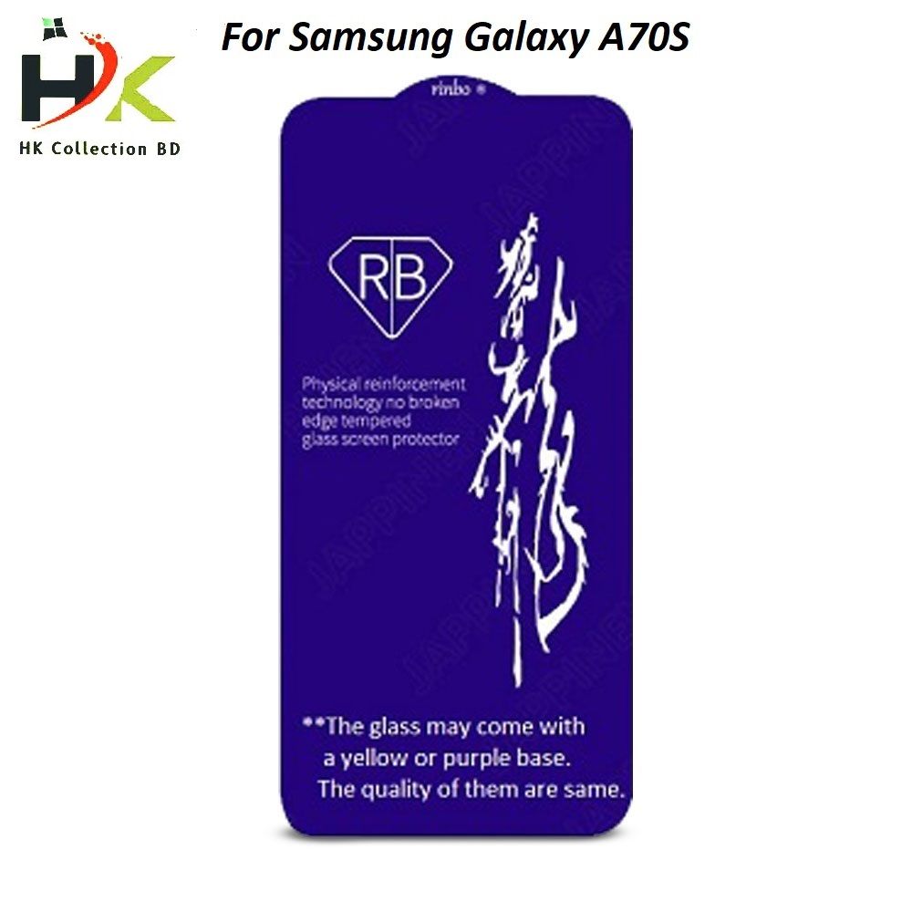 Samsung Galaxy A70s Rinbo Full Tempered Glass Screen Protector