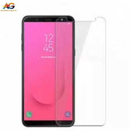 Samsung Galaxy J8 Tempered Glass Screen Protector 2.5D -Transparent