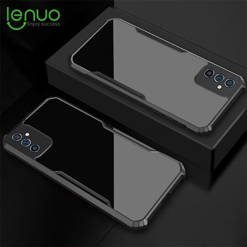 Lenuo Casing For Samsung Galaxy S21 5G Phone Case Shockproof Transparent Bumper Airbag Phone Cover Case