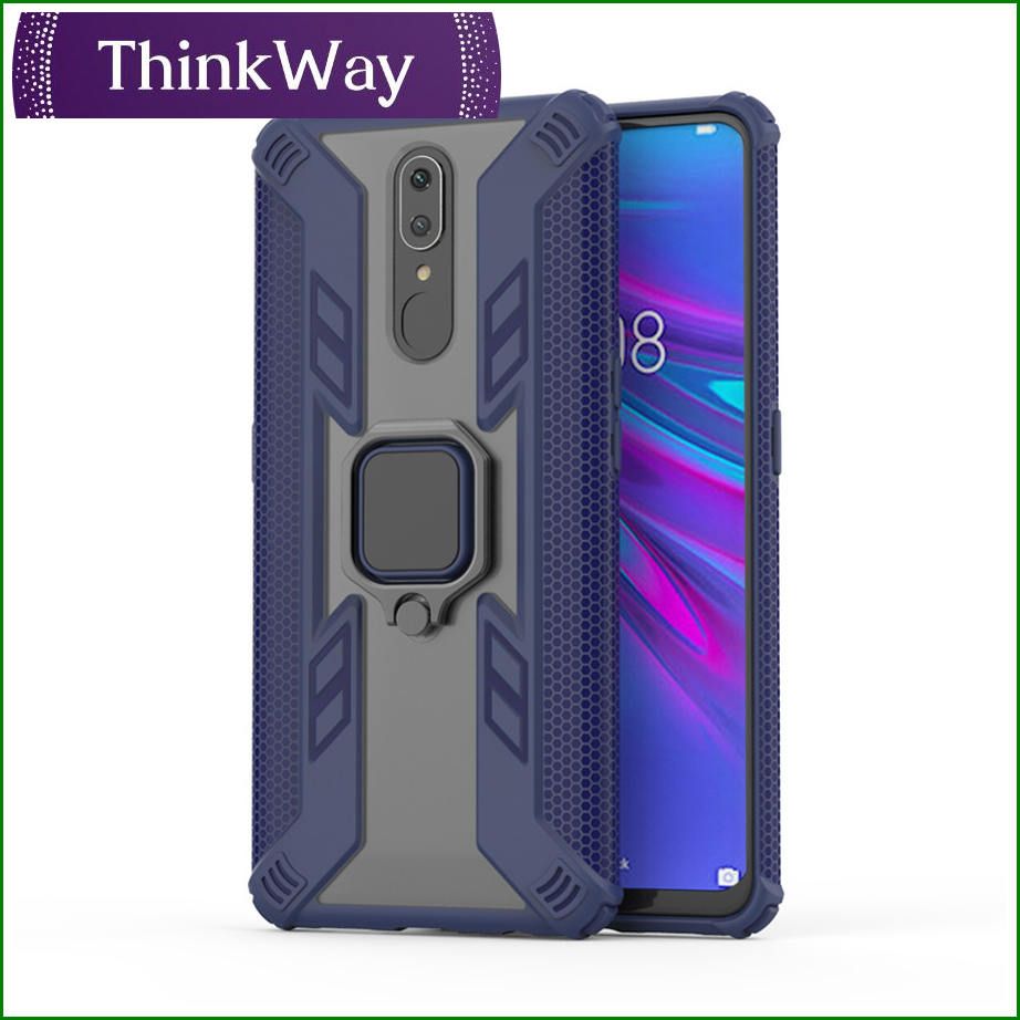 Phone Case Stand Cool Fashion Hybrid Armor Stand Shock Holster Protector For OPPO F11/A9 & OPPO A9 2020/A5 2020/A11X