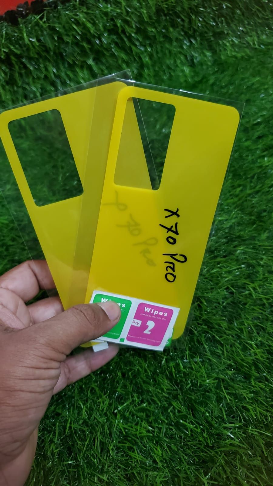 vivo X70 Pro Clear Back Poly Sticker