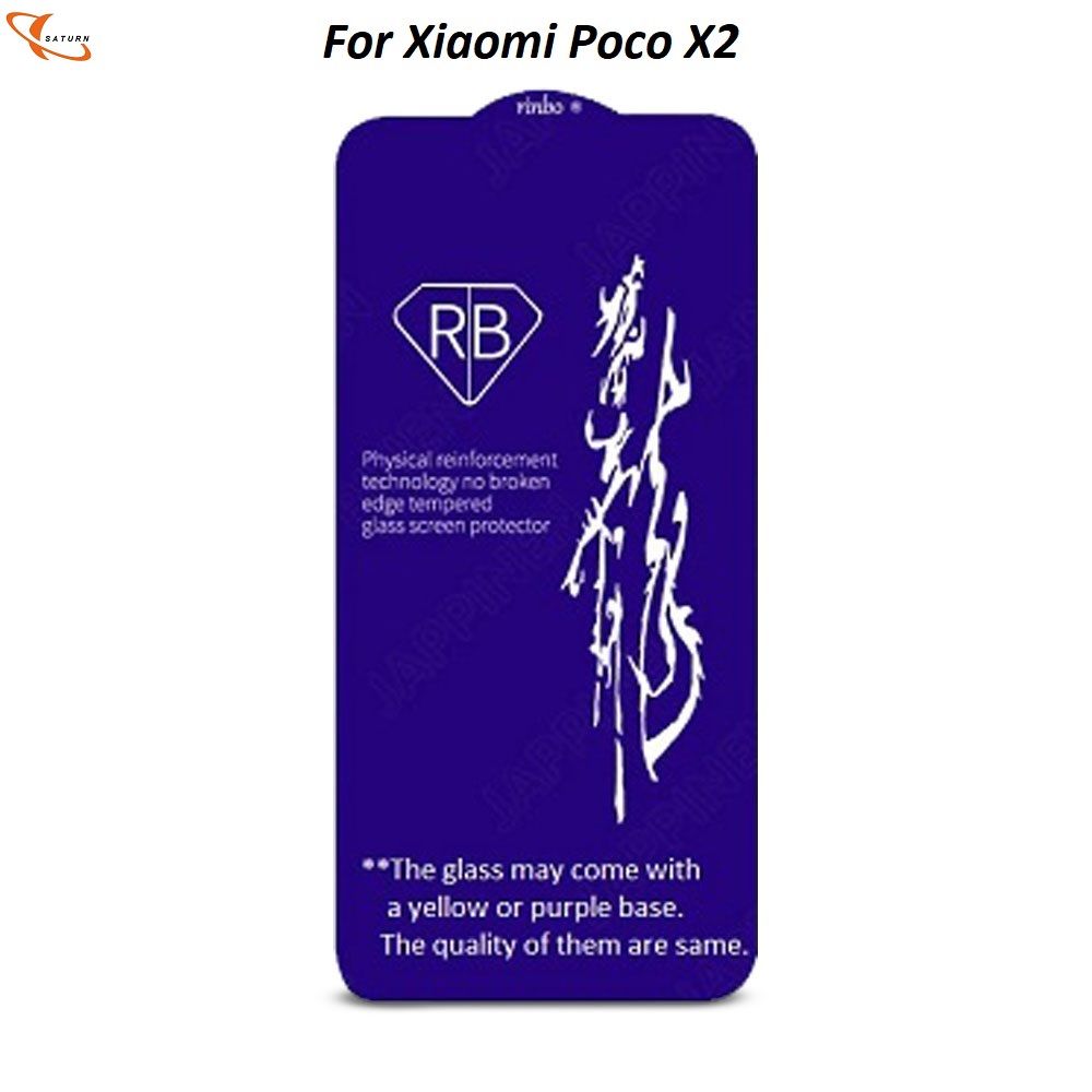 For Xiaomi Poco X2  Rinbo screen protector glass premium quality glass screen protector