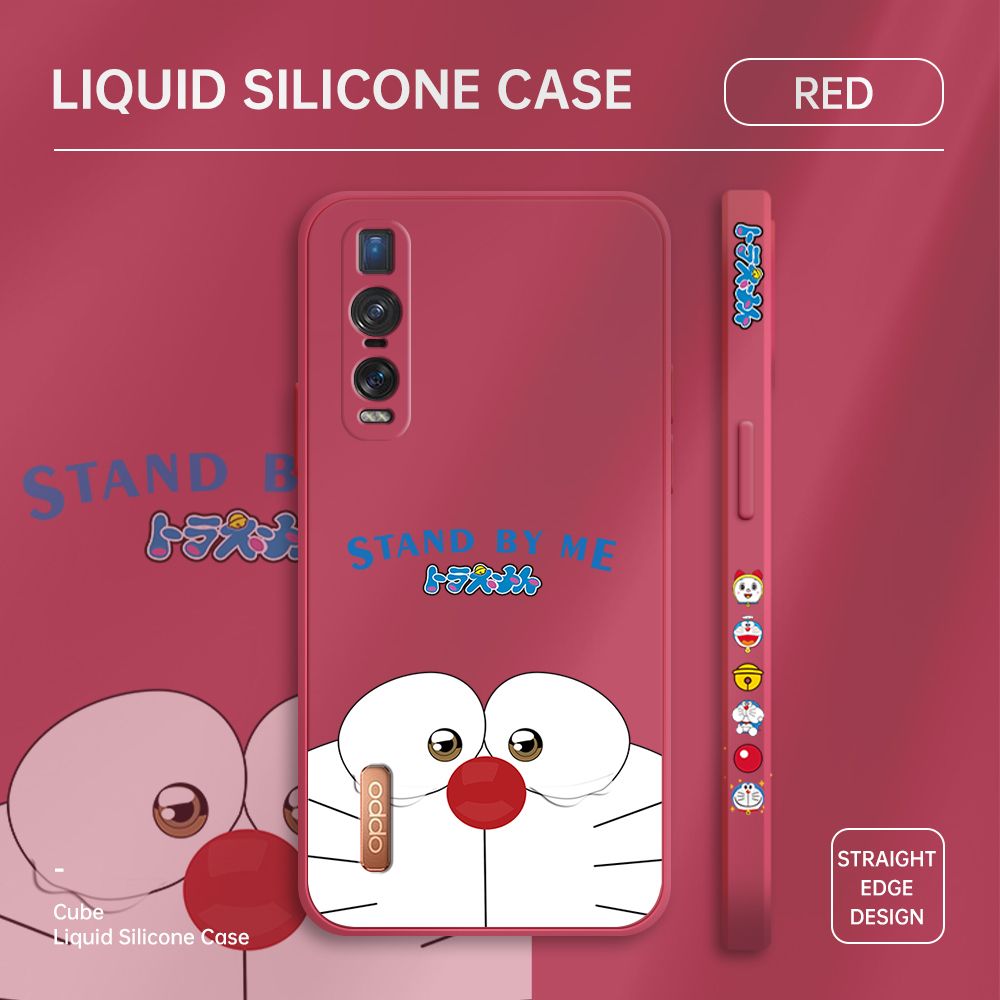 ZeroQiQi for OPPO Find X2 Pro Case Cartoon Weeping Cat Phone Cover Soft Full Lens Protection Casing Ultra Thin Soft Liquid Silicone Phone Cases