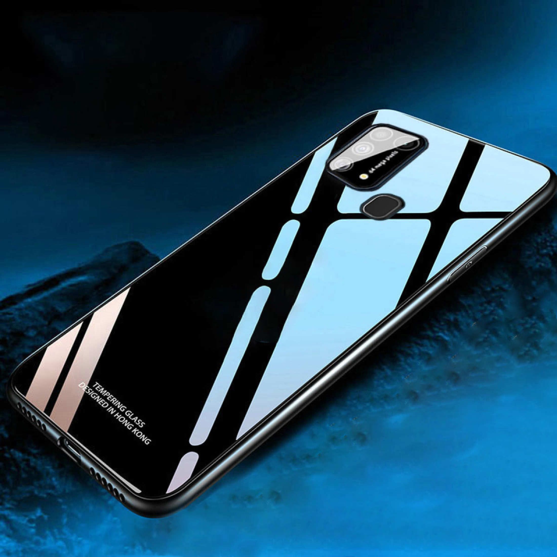 Samsung Galaxy A21s HONG KONG DESIGN Scratchproof Tempered Glass Cover Case
