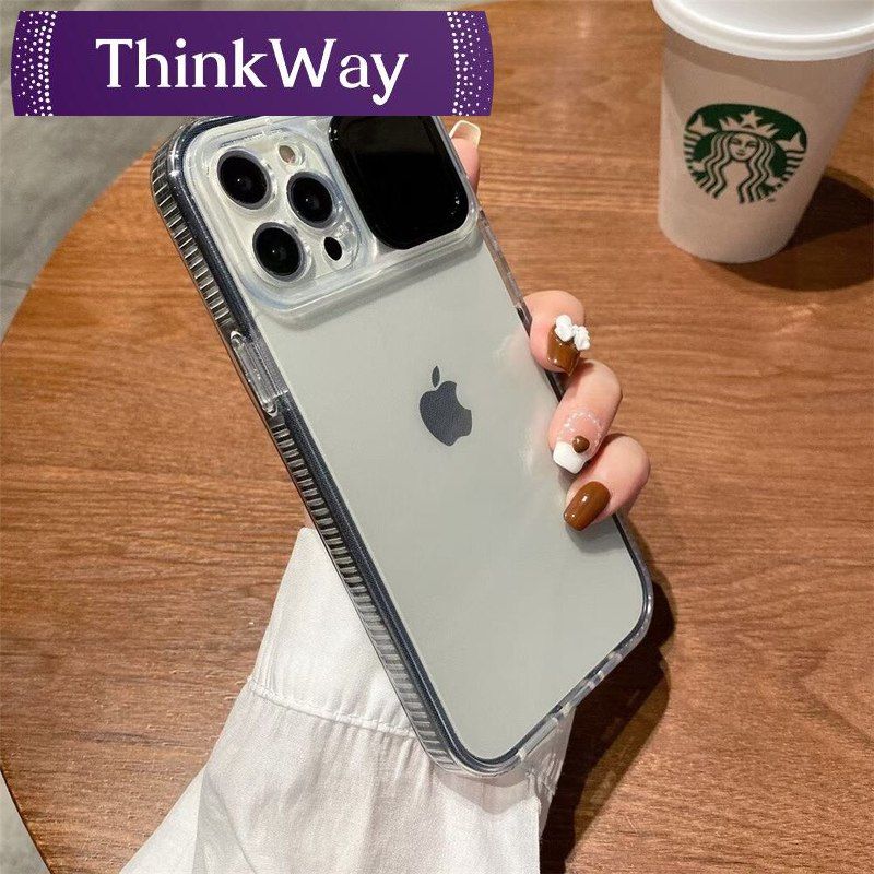 Colorful Frame Bumper Case For iPhone 13 12 11 Pro Max XR X XS 7 8 Plus SE Slide Lens Protection Clear Soft Silicone Candy Cover