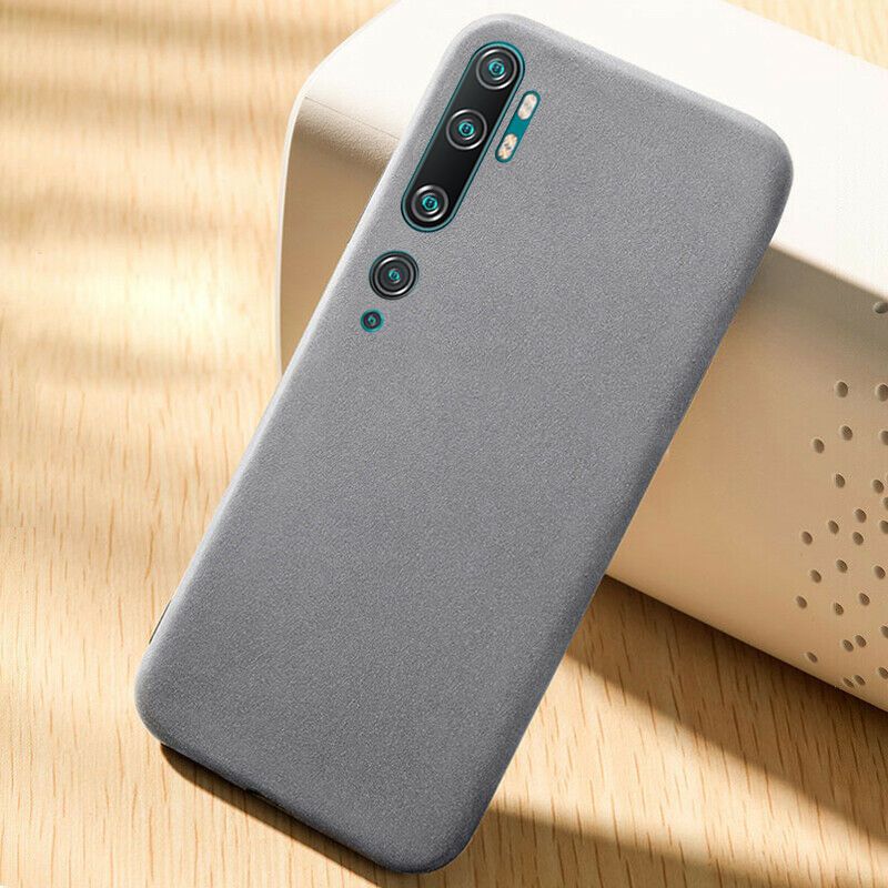 Rivel Luxury Sandstone Matte Soft Silicon Case Lite Ultra For Xiaomi Note 10 Pro Redmi Note 8T 8 Pro Mi 9 A3 CC9 Slim Scrub TPU Cover Caqa