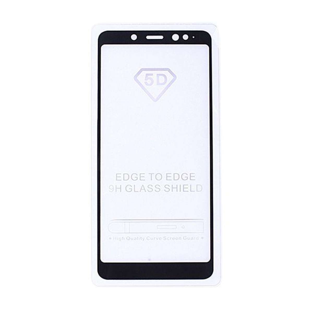 For 5D Screen Protector for X-iaoM-i Red-M-i Note 5 Pro - Transparent
