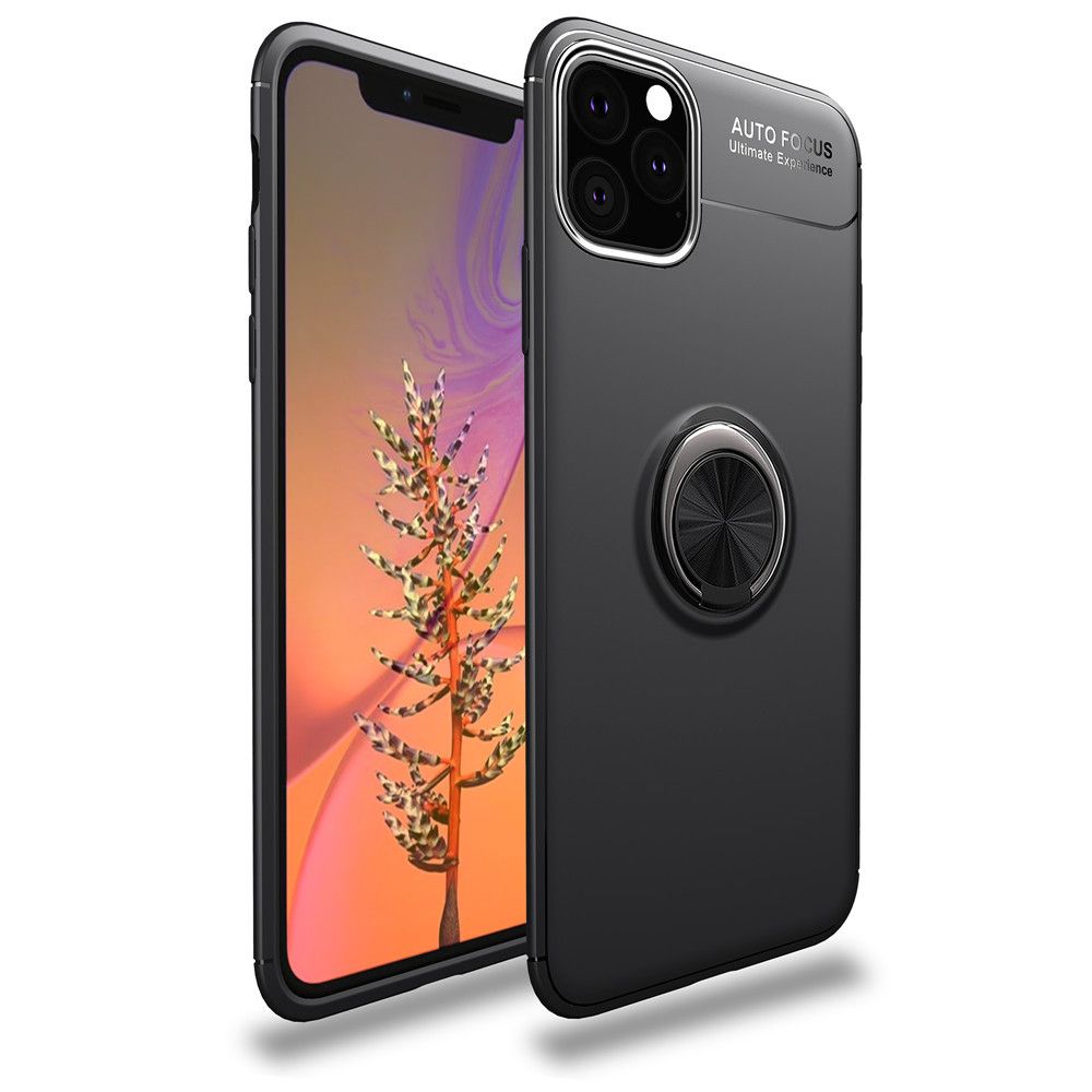 For Apple iPhone 11 Pro Max Case Slim Mix Color Fashion Softcase Back Cover with Ring Stand