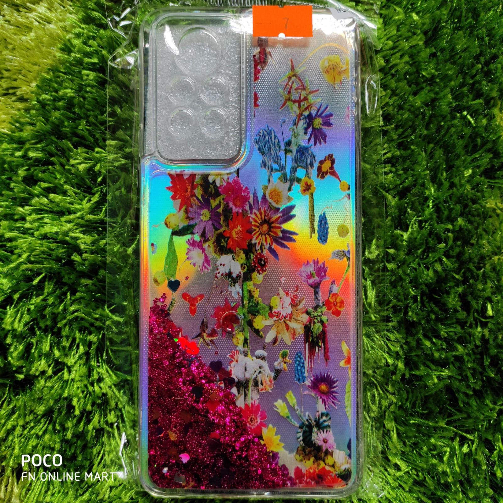 Infinix Note 11 Pro Moving Glitter Ladies Back Cover