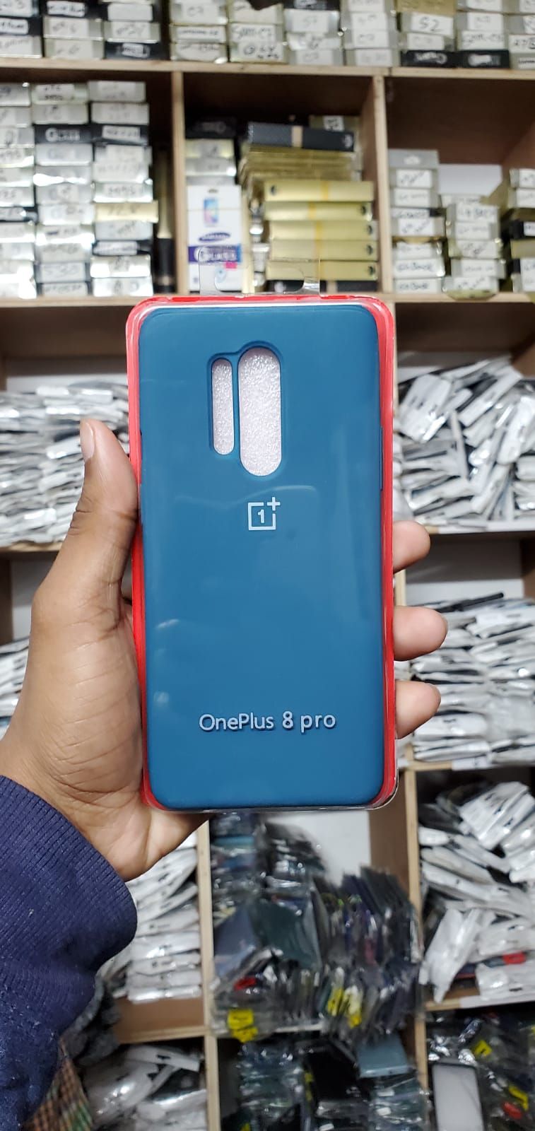 For OnePlus 8 Pro luxury silicon protect Back Cover soft case
