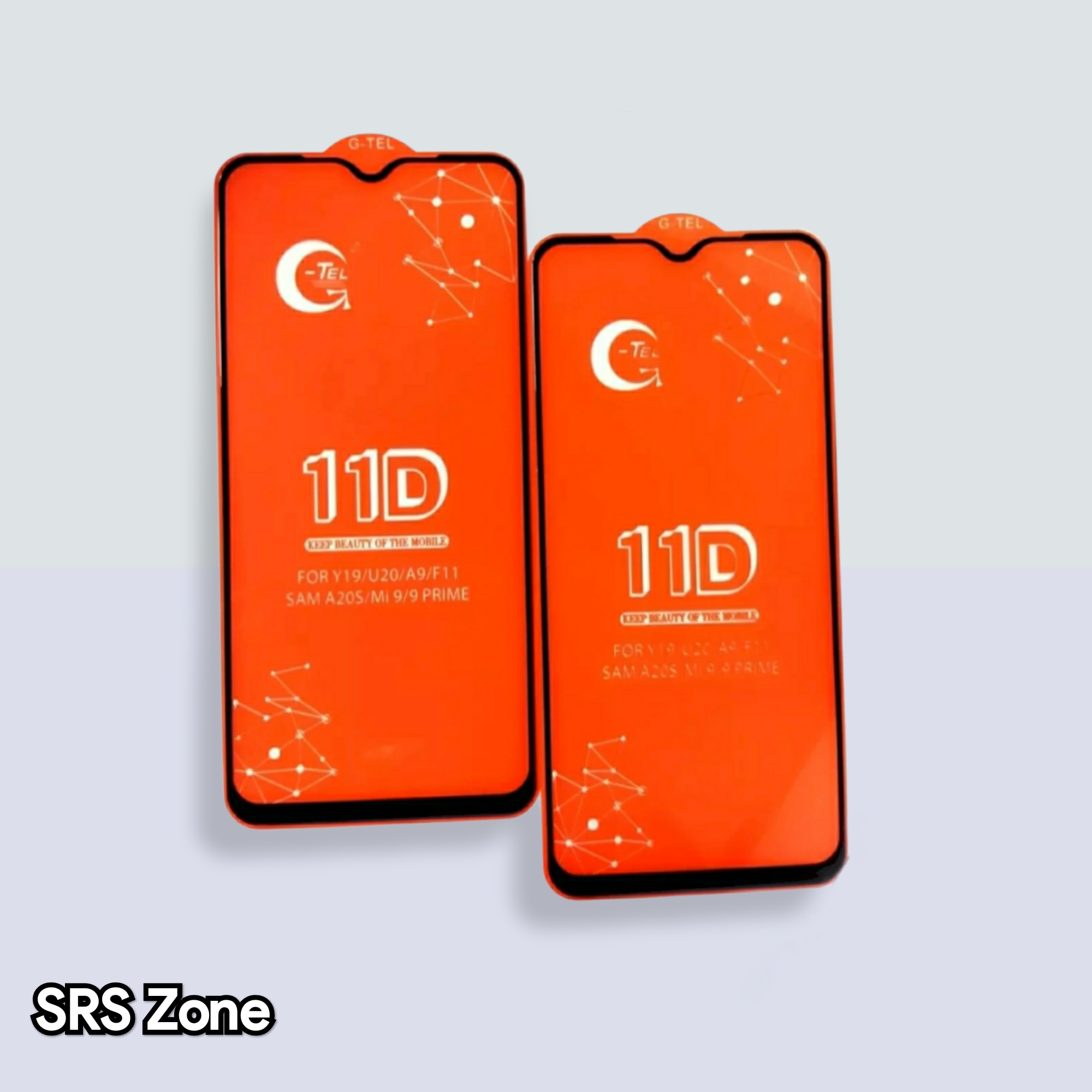 Glass protector For  A20s / U20/ Y19 / F11/ A9 / 9A/ 9Prime -- 01 pcs