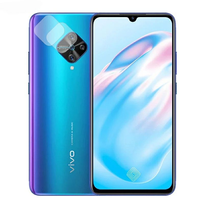 For vivo V17 (China) Clear Ultra Slim Back Camera Lens Protector Rear Camera Lens Cover Tempered Glass Protection Film