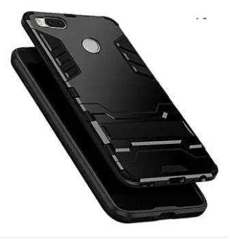 For For Xiaomi Mi 8 Lite  Armor Shockproof Back Cover Phone Case Black