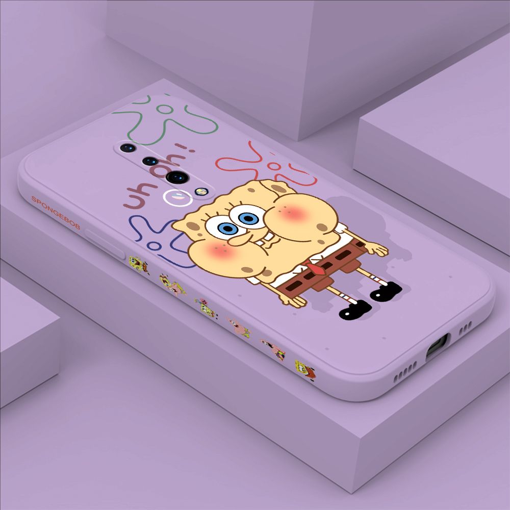 ZeroQiQi for OnePlus 7 Pro Case Cartoon Anime Side Printing Cases Soft Liquid Silicone Phone Cover