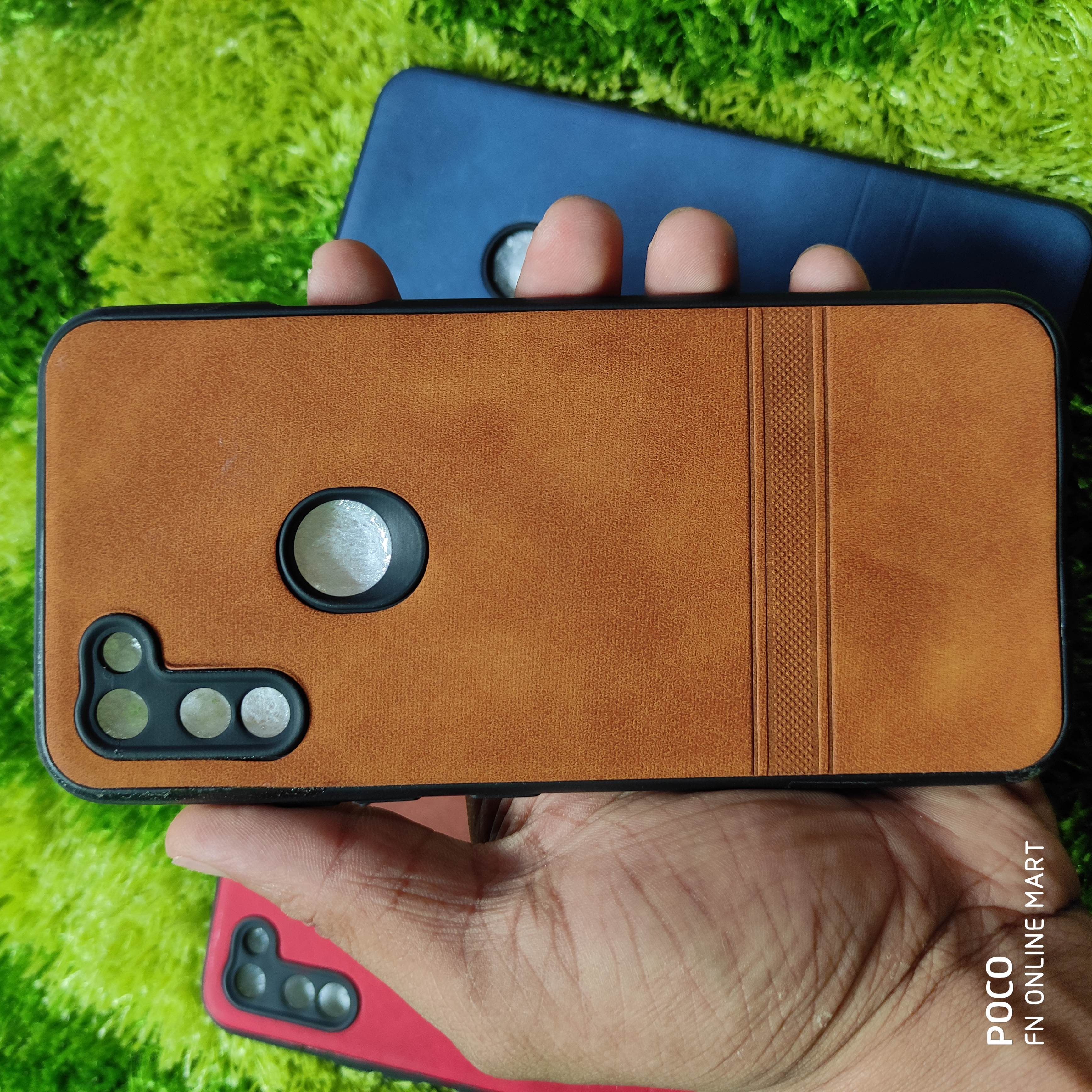Walton Primo Rx8 Mini Leather Textured Back Cover Rx8Mini - Phone Back Cover - Phone