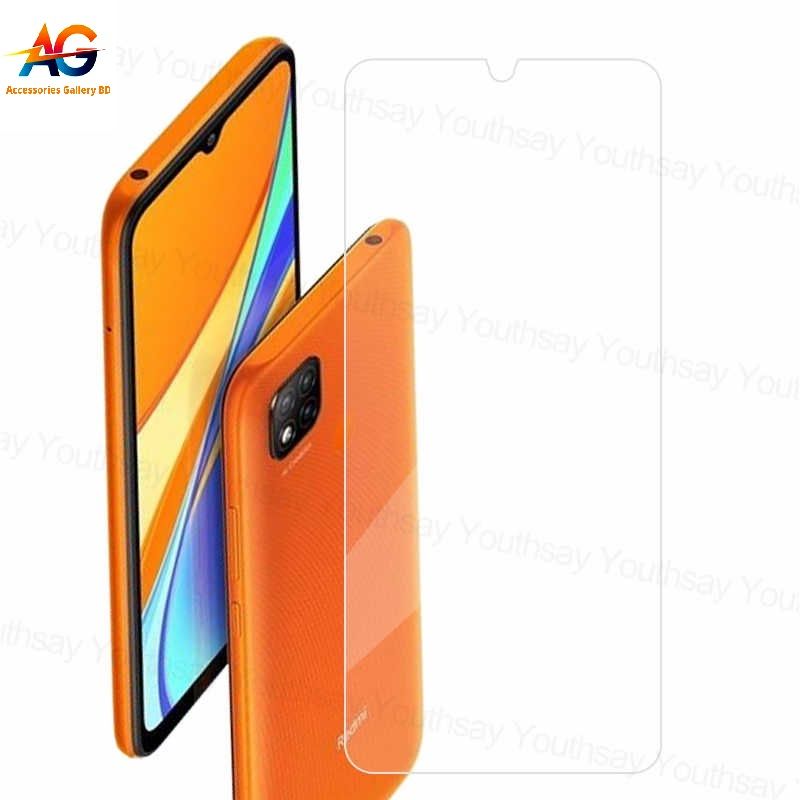 For Xiaomi Redmi 9C Tempered Glass Screen Protector 2.5D -Transparent