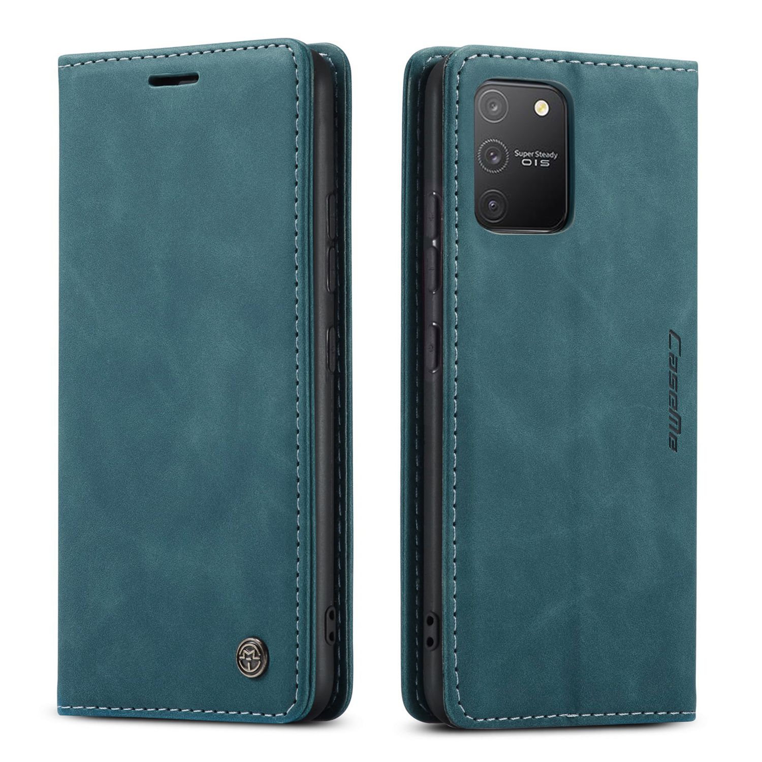 High Quality Retro Magnetic Flip Leather Case For Samsung Galaxy S10 Lite Phone Case Wallet Card Cover