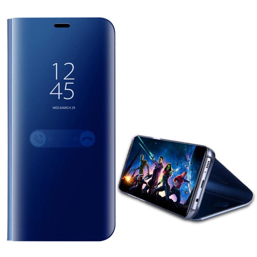 Samsung Galaxy Note 10 pro / Samsung Galaxy Note 10 Plus (Premium Quality) Luxury Clear View Mirror Leather Stand Flip Cover (Quality Product)