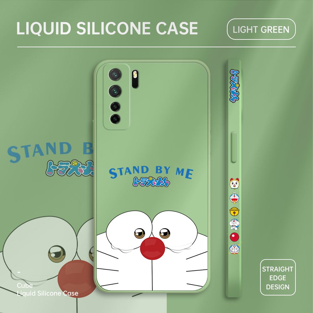 ZeroQiQi for Huawei Nova 7 SE Case Cartoon Weeping Cat Phone Cover Soft Full Lens Protection Casing Ultra Thin Soft Liquid Silicone Phone Cases