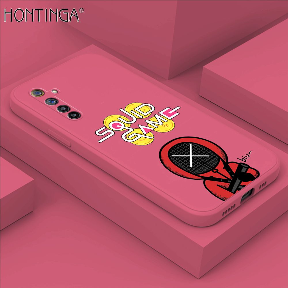 Hontinga for OPPO R17 Case Fashion Cartoon Electric Baton Judge Role Phone Cover Square Liquid Silicone Trend Phone Case