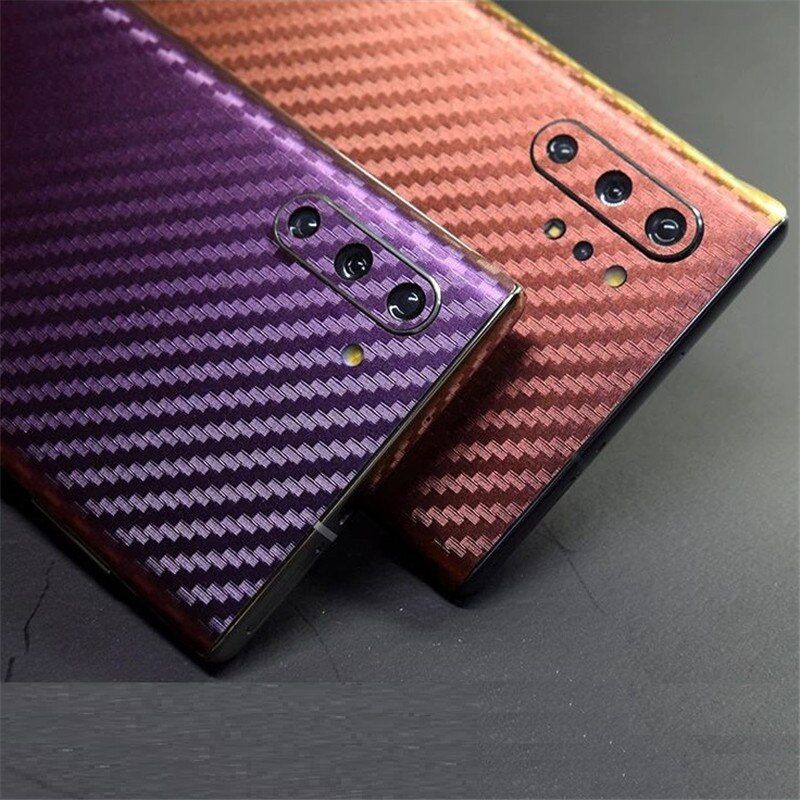 Phone Sticker For Samsung Galaxy Note 10 Plus Note 9 Note 8 Gradient Sticker Back Film For Samsung S10 Plus S9 Accessories EEMIA