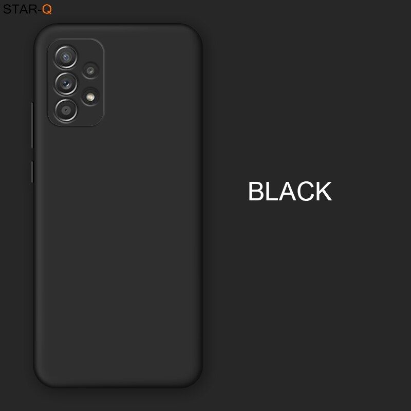New Upgrade Camera Protector  Silicone Phone Case For Samsung Galaxy A52 A72 A32 4G 5G  Back Cover Cases